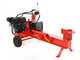 Wheeled Horizontal Log Splitter with 4-stroke Petrol Engine - 16 Tons