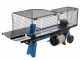 AMA 6T GNU Horizontal Log Splitter with 2200 W Electric Motor - 6 T Splitting Force