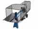 AMA 6T GNU Horizontal Log Splitter with 2200 W Electric Motor - 6 T Splitting Force
