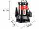 AL-KO DRAIN 20000 HD 1300W Electric Submersible Pump for dirty water - multiple joint