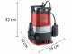AL-KO TWIN 11000 Premium Electric Submersible Pump for Clean/Dirty Water - 750W