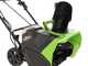 Greenworks GD40ST - Battery-powered Snowplough - 40V 4Ah