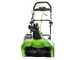 Greenworks GD40ST - Battery-powered Snowplough - 40V 4Ah