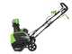 Greenworks GD40ST - Battery-powered Snowplough - 40V 4Ah