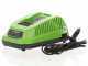 Greenworks G40TL 40 V Wheeled Electric Battery-powered GardenTiller 40 V 4 Ah Battery
