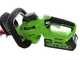 Greenworks G40HT Battery-powered Electric Hedge Trimmer, 40V - 61 cm Blade - 2A 40V Battery