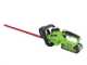 Greenworks G40HT Battery-powered Electric Hedge Trimmer, 40V - 61 cm Blade - 2A 40V Battery