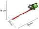 Greenworks G40HT Battery-powered Electric Hedge Trimmer, 40V - 61 cm Blade - 2A 40V Battery