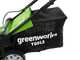 Greenworks G40LM41 Electric Battery-powered Lawn Mower 40V - 41 cm cutting width - 4A battery