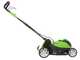Greenworks G40LM41 Electric Battery-powered Lawn Mower 40V - 41 cm cutting width - 4A battery