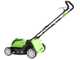 Greenworks G40LM41 Electric Battery-powered Lawn Mower 40V - 41 cm cutting width - 4A battery