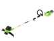 Greenworks G40LT Electric Edge Strimmer - Battery-powered Edge Strimmer  - BATTERY AND BATTERY CHARGER NOT INCLUDED