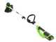Greenworks G40LT Electric Edge Strimmer - Battery-powered Edge Strimmer  - BATTERY AND BATTERY CHARGER NOT INCLUDED