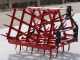 AgriEuro EPP50 heavy tooth harrow - portable / towed - 50 teeth, foldable