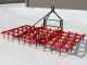 AgriEuro EPP50 heavy tooth harrow - portable / towed - 50 teeth, foldable