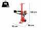 GeoTech SPVE 7-55 Vertical Log Splitter with Single-Phase Electric Motor - 7 Ttons