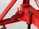 AgriEuro LLM140 Tractor-mounted Grader Blade - Medium Series - Swivel Ring and Rotating Blade