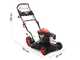 GeoTech M510 MSWG-T680 TX Self-propelled Petrol Lawn Mower - Mulching Cutting System