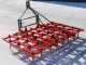 AgriEuro EPP40 heavy tooth harrow - heavy-duty series - portable / towed - 40 teeth, foldable