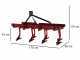 CML7  Light Series Harrow - 170cm Working Width - with 7 Ploughshares