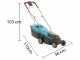 PowerMax Li-40 Lithium-ion Battery-powered Lawn Mower - 32 cm Cutting Width