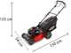 Ama TRX 461B Self-propelled Lawn Mower - B&amp;S Engine - Grass Collector, Mulching, Side and Rear Discharge