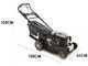 Blackstone SP480 Deluxe self-propelled Petrol Lawn Mower with Blackstone Y196V Engine