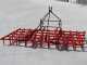 AgriEuro EPM50 fixed tooth harrow - medium series - portable / towed - 50 teeth, foldable - 250 cm