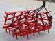 AgriEuro EPM40 medium series fixed tooth harrow -  portable / towed - 40 teeth, foldable - 200 cm