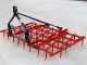 AgriEuro EPM40 medium series fixed tooth harrow -  portable / towed - 40 teeth, foldable - 200 cm