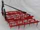 AgriEuro EPM40 medium series fixed tooth harrow -  portable / towed - 40 teeth, foldable - 200 cm
