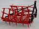AgriEuro EPM40 medium series fixed tooth harrow -  portable / towed - 40 teeth, foldable - 200 cm