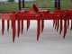 AgriEuro EPM40 medium series fixed tooth harrow -  portable / towed - 40 teeth, foldable - 200 cm