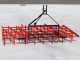 AgriEuro EPL40 light fixed tooth harrow -  portable / towed - 40 teeth, foldable - 200 cm
