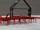 AgriEuro EPL40 light fixed tooth harrow -  portable / towed - 40 teeth, foldable - 200 cm