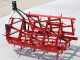 AgriEuro EPL40 light fixed tooth harrow -  portable / towed - 40 teeth, foldable - 200 cm