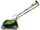 Greenworks G40LM35 40 V Battery-powered Electric Lawn Mower - 35 cm Cutting Width - WITHOUT BATTERY AND BATTERY CHARGER