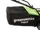 Greenworks G40LM35 40 V Battery-powered Electric Lawn Mower - 35 cm Cutting Width - WITHOUT BATTERY AND BATTERY CHARGER