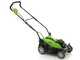 Greenworks G40LM35 40 V Battery-powered Electric Lawn Mower - 35 cm Cutting Width - WITHOUT BATTERY AND BATTERY CHARGER