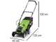 Greenworks G40LM35 40 V Battery-powered Electric Lawn Mower - 35 cm Cutting Width - WITHOUT BATTERY AND BATTERY CHARGER