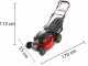 Ama TRX 531H Self-propelled Lawn Mower with Grass Collector, Mulching, Side and Rear Discharge - Honda GCVx Engine