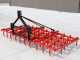 AgriEuro EPPR50 heavy-duty reinforced fixed tooth harrow -  portable / towed - 50 teeth - 250 cm