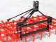 AgriEuro EPPR50 heavy-duty reinforced fixed tooth harrow -  portable / towed - 50 teeth - 250 cm