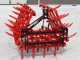 AgriEuro EPPR50 heavy-duty reinforced fixed tooth harrow -  portable / towed - 50 teeth - 250 cm