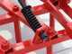 AgriEuro EPPR50 heavy-duty reinforced fixed tooth harrow -  portable / towed - 50 teeth - 250 cm