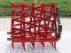 AgriEuro EPPR60 heavy-duty reinforced fixed tooth harrow -  portable / towed - 60 teeth - 300 cm