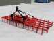 AgriEuro EPPR60 heavy-duty reinforced fixed tooth harrow -  portable / towed - 60 teeth - 300 cm