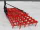 AgriEuro EPPR60 heavy-duty reinforced fixed tooth harrow -  portable / towed - 60 teeth - 300 cm