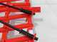 AgriEuro EPPR60 heavy-duty reinforced fixed tooth harrow -  portable / towed - 60 teeth - 300 cm