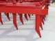 AgriEuro EPPR60 heavy-duty reinforced fixed tooth harrow -  portable / towed - 60 teeth - 300 cm